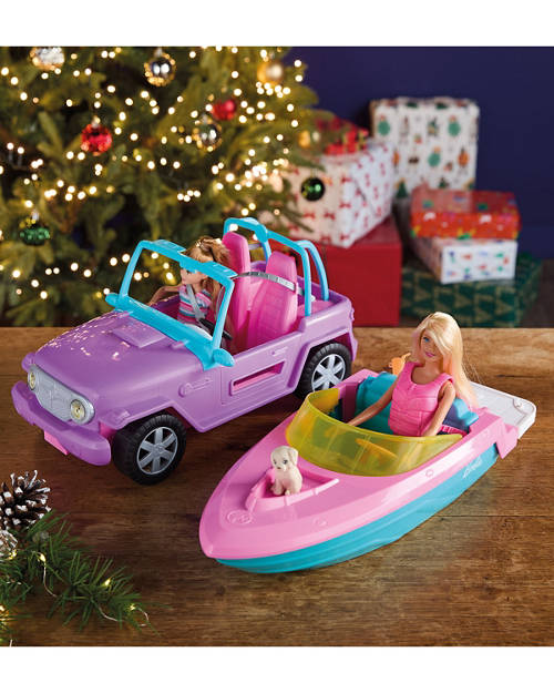 Barbie Jeep Speedboat